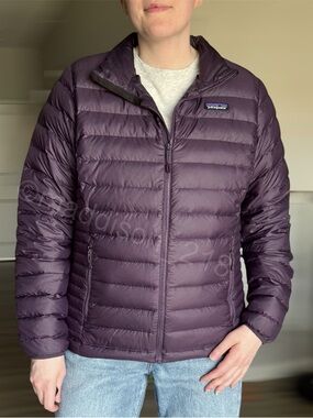 Patagonia Down Sweater Jacket Large Piton Purple Regular Fit 800-fill down L